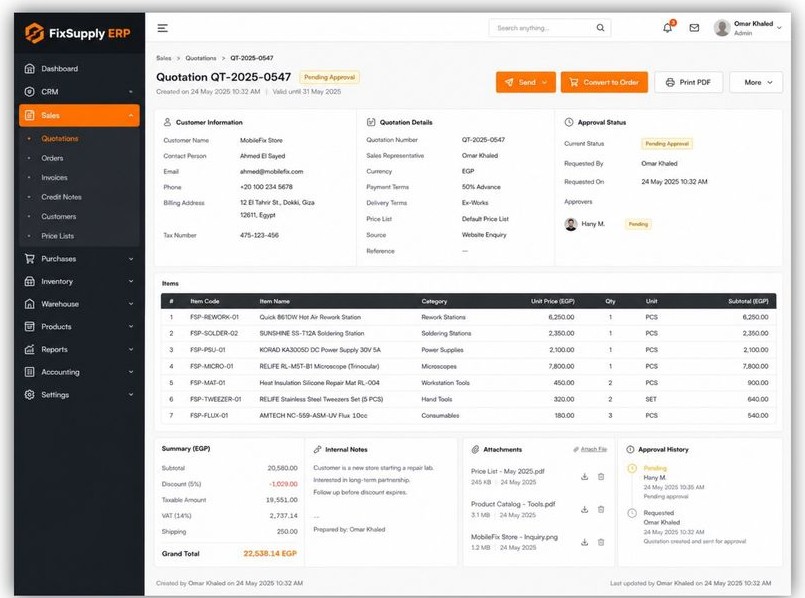 FixSupply ERP