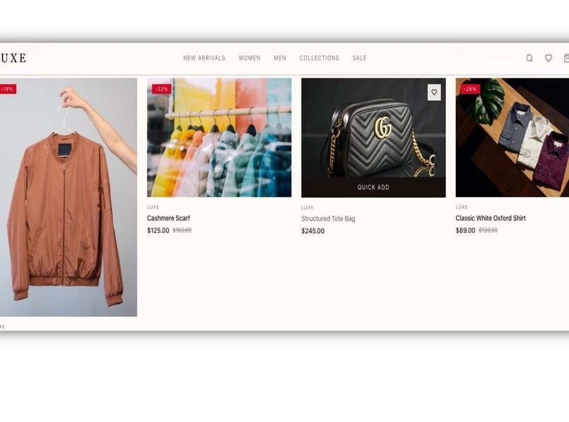 LUXE E-commerce